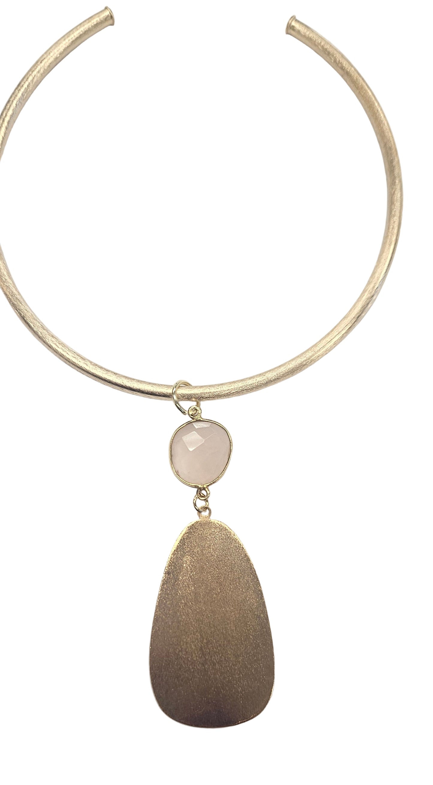 Tom Tom Pendant on Natalie Choker