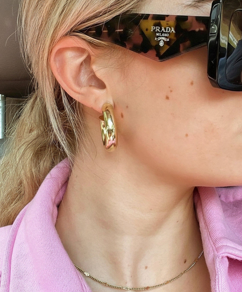 Small Chantal Hoops