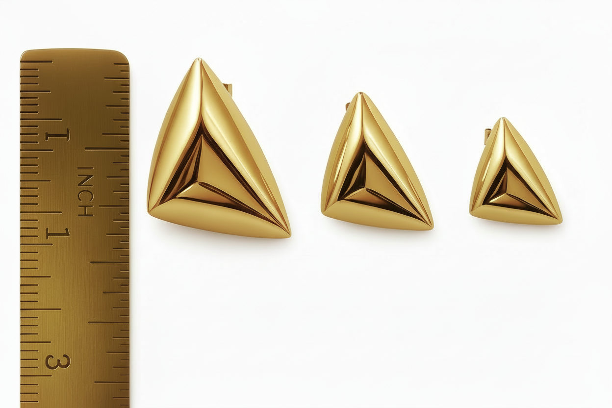 Golden Angles Studs