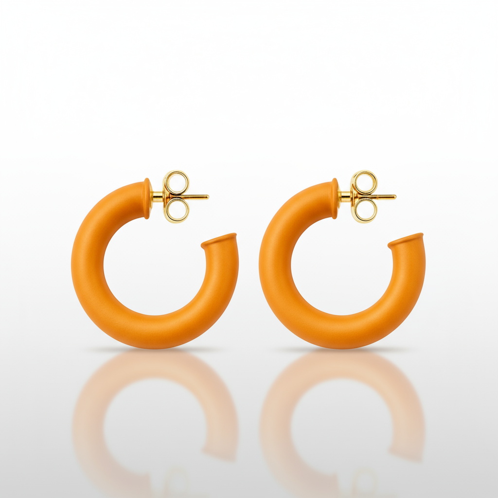 Painted Small Chantal Hoops