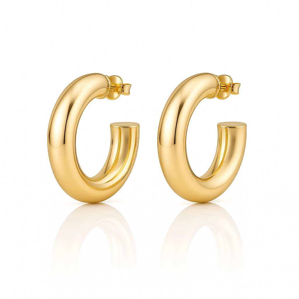 Small Chantal Hoops