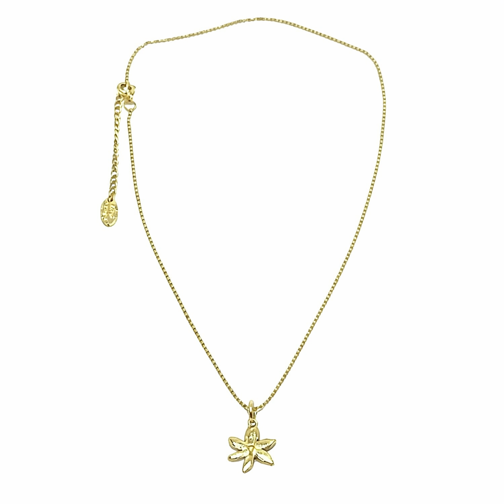Sheila Flower Charm Necklace