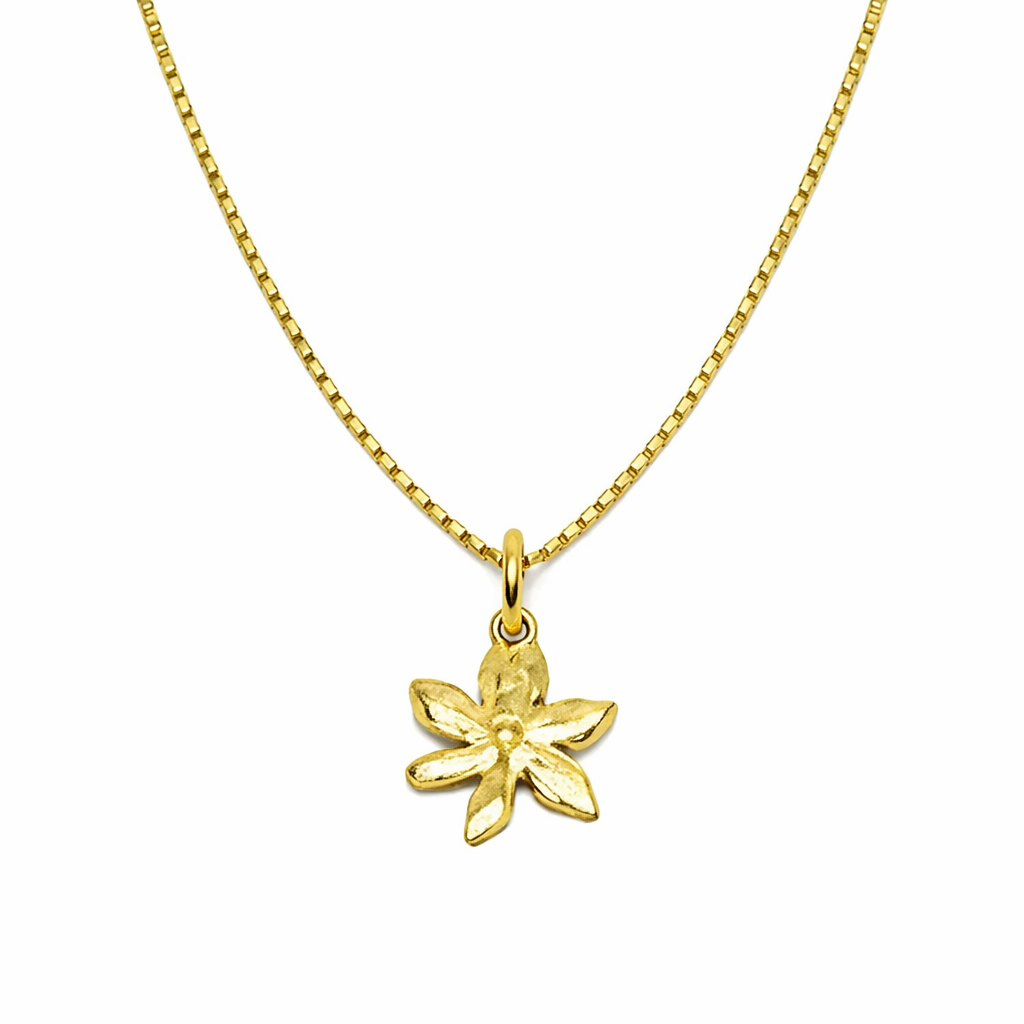 Sheila Flower Charm Necklace
