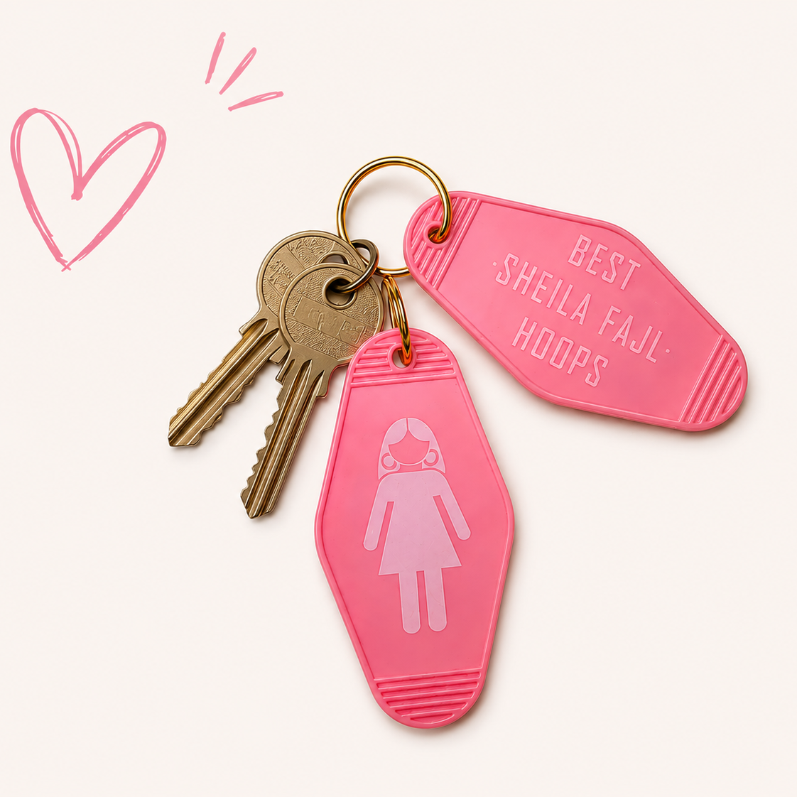 SHEILA FAJL KEY FOB