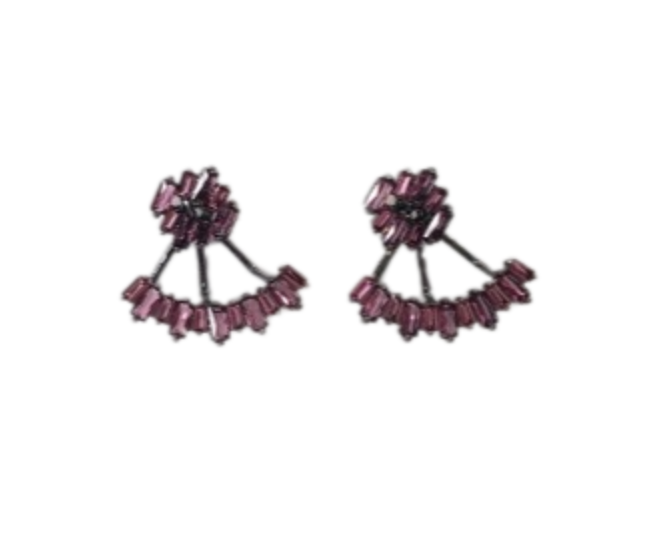 Baguette CZ Ear Jacket