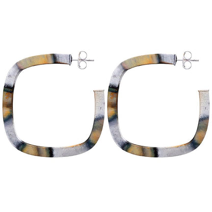 Square Elisa Hoops