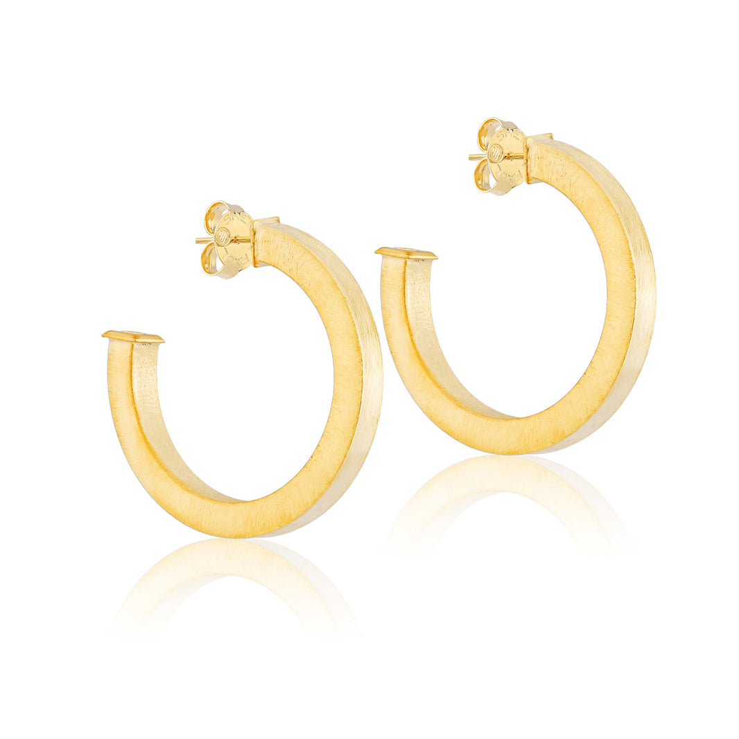 Sheila Fajl Carnation Hoops