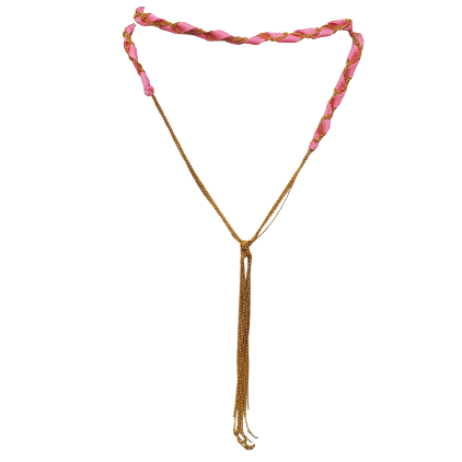 Braided Ribbon Necklace