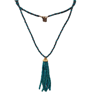 Two Size Stones on Stone Tassel