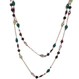 Multicolored Beaded Necklace