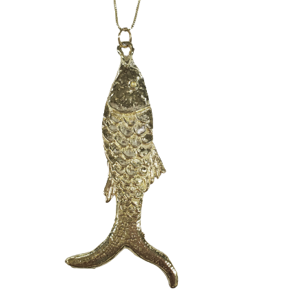Scales For Days Fish Charm Necklace