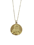 Holy Coin Flip Charm Necklace
