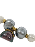 Multicolored Pearl and Turquoise Necklace