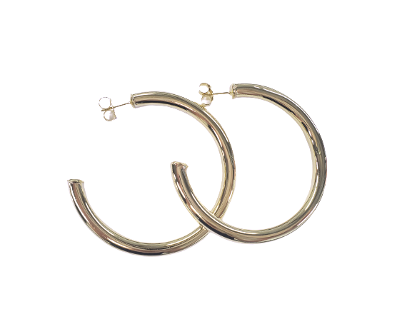 Hammered Arlene Hoops