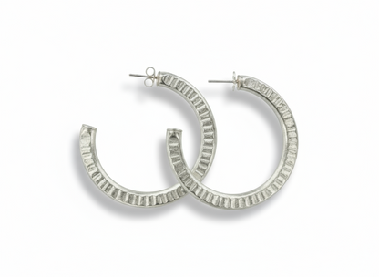 Hammered Arlene Hoops