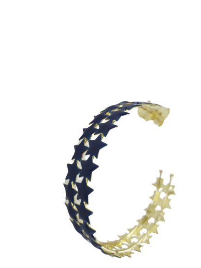 Resin Small Corona Star Hoops