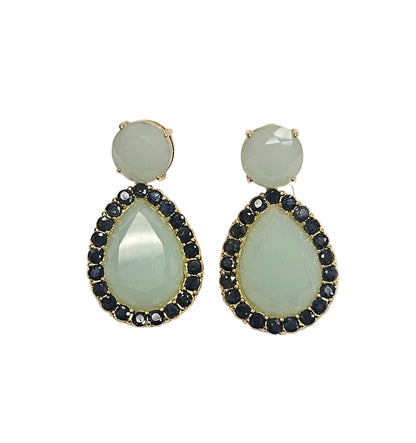 Drop Stone Earrings
