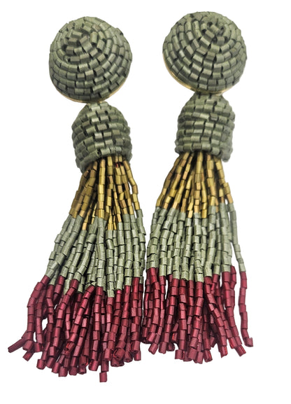 Tricolor Tess Earrings