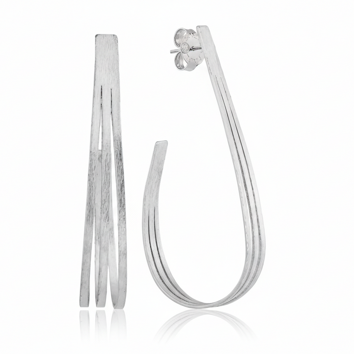 Sheila Fajl Striped Hoops
