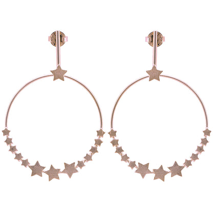 Carrie Star Front Earrings