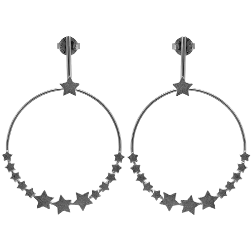 Carrie Star Front Earrings