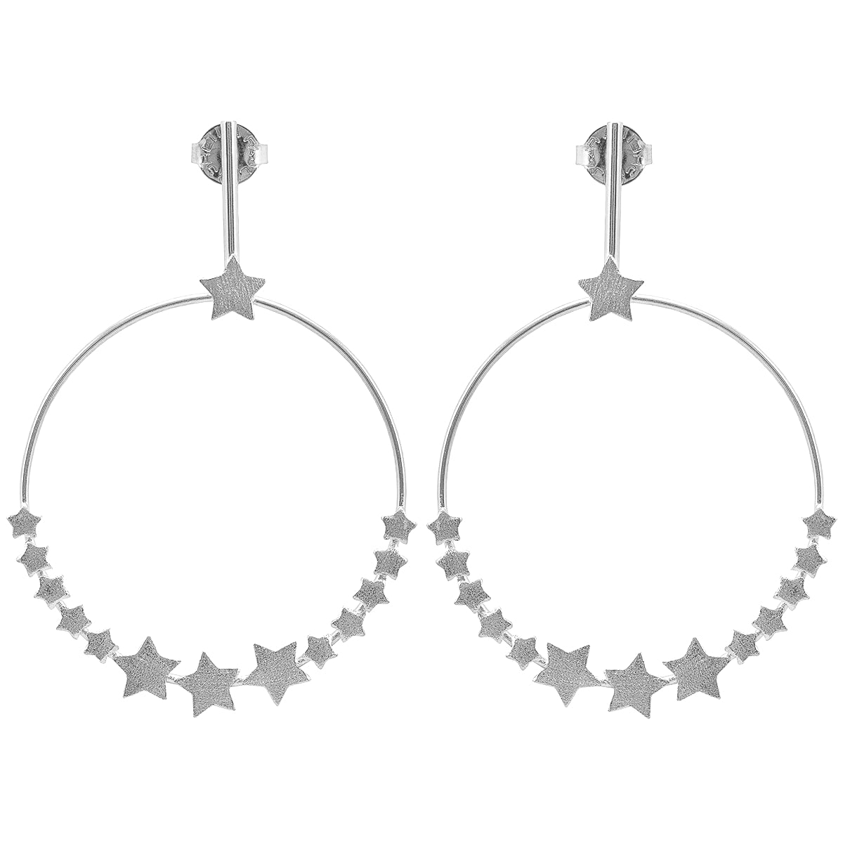 Carrie Star Front Earrings