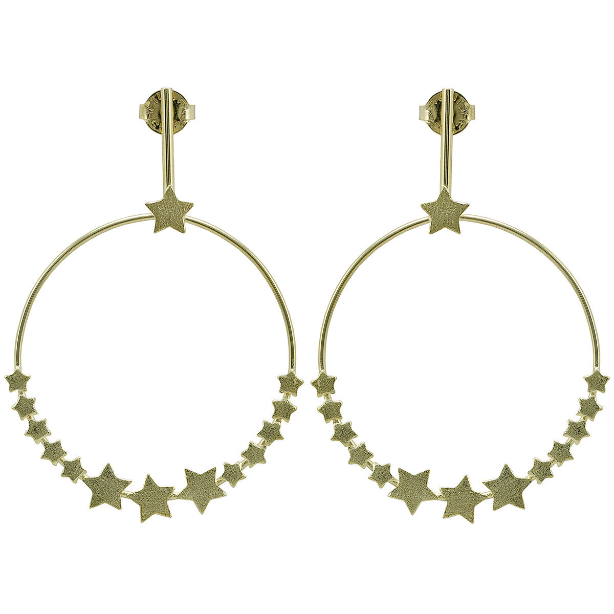 Carrie Star Front Earrings