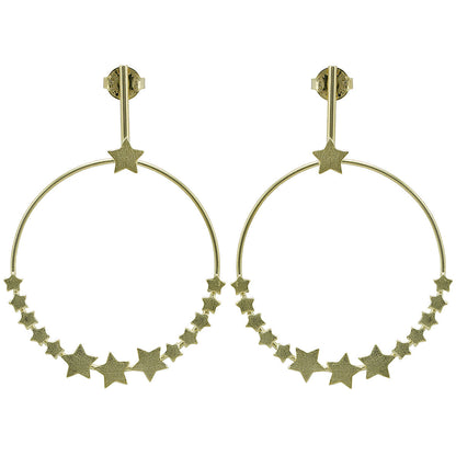 Carrie Star Front Earrings