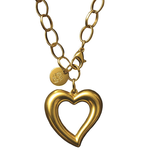 Open Heart Necklace