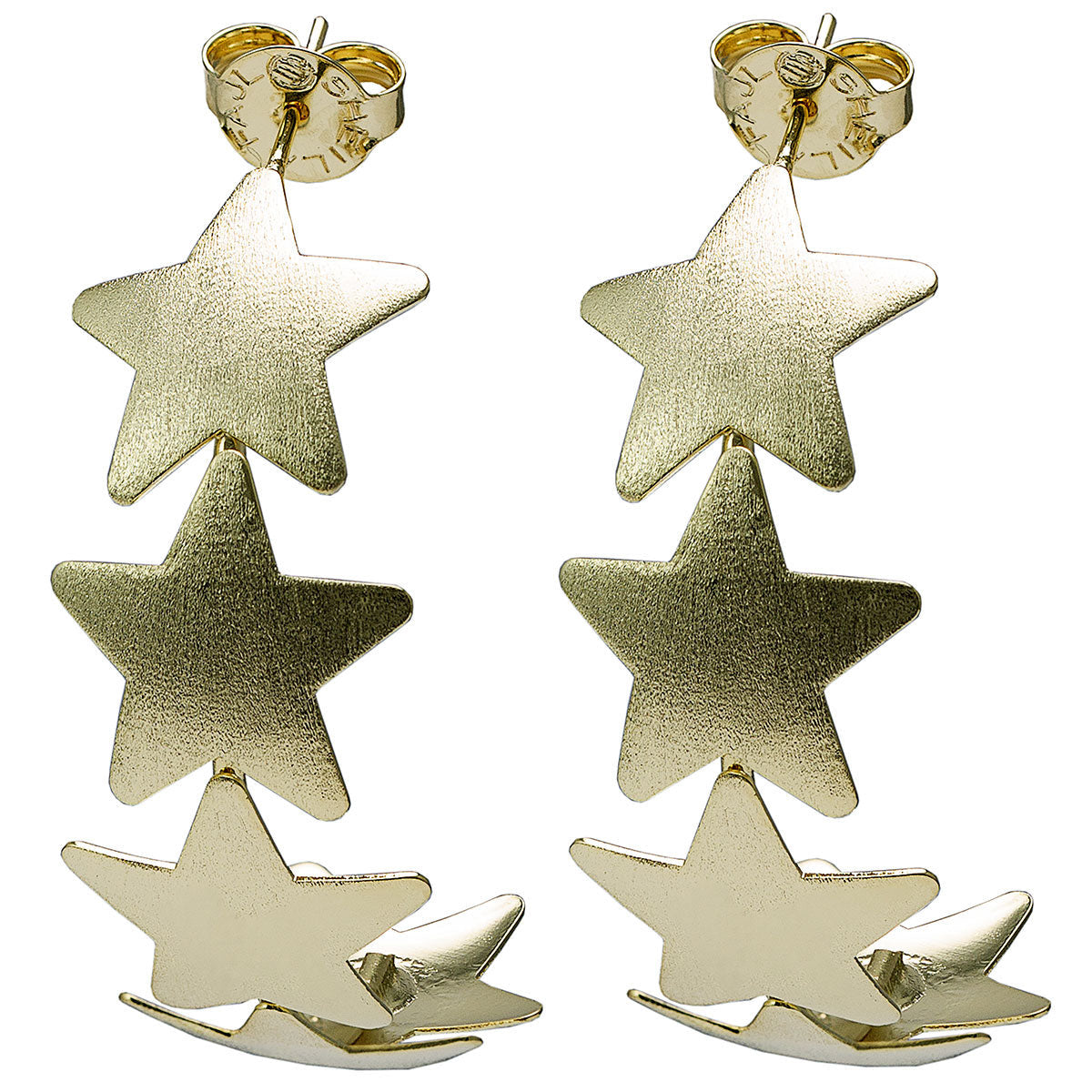 Aaron Star Hoops 1.75" *D-2*