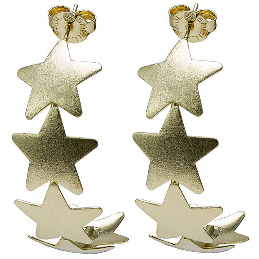 Aaron Star Hoops 1.75" *D-2*