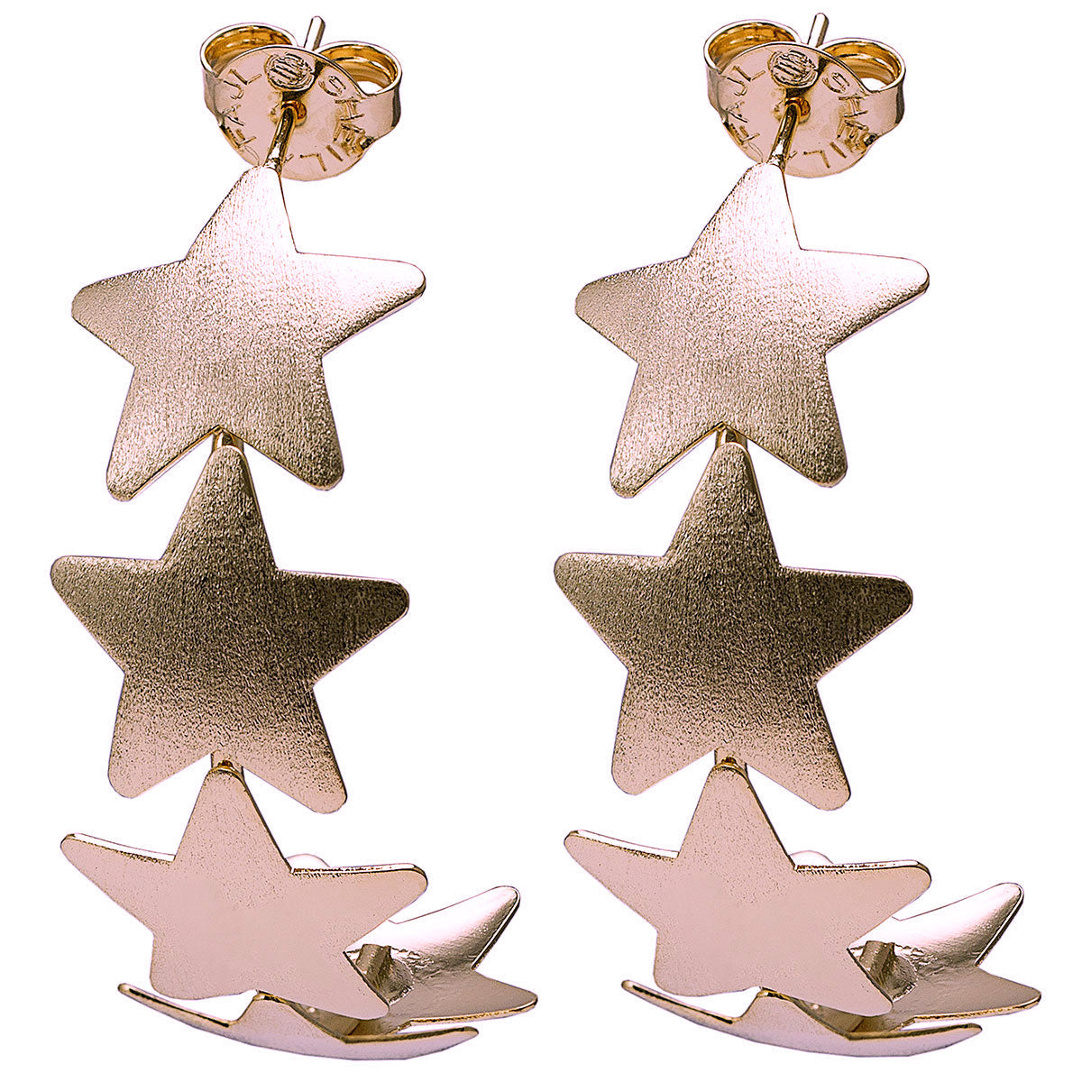 Aaron Star Hoops 1.75" *D-2*