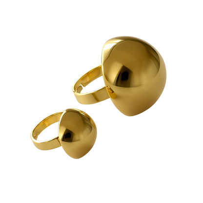 Small Solar Dome Ring