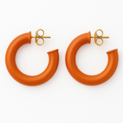 Painted Small Chantal Hoops