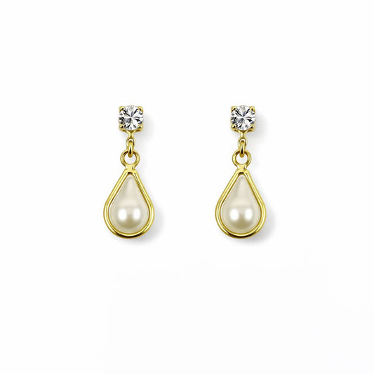 Promise Pearl Drop Earrings