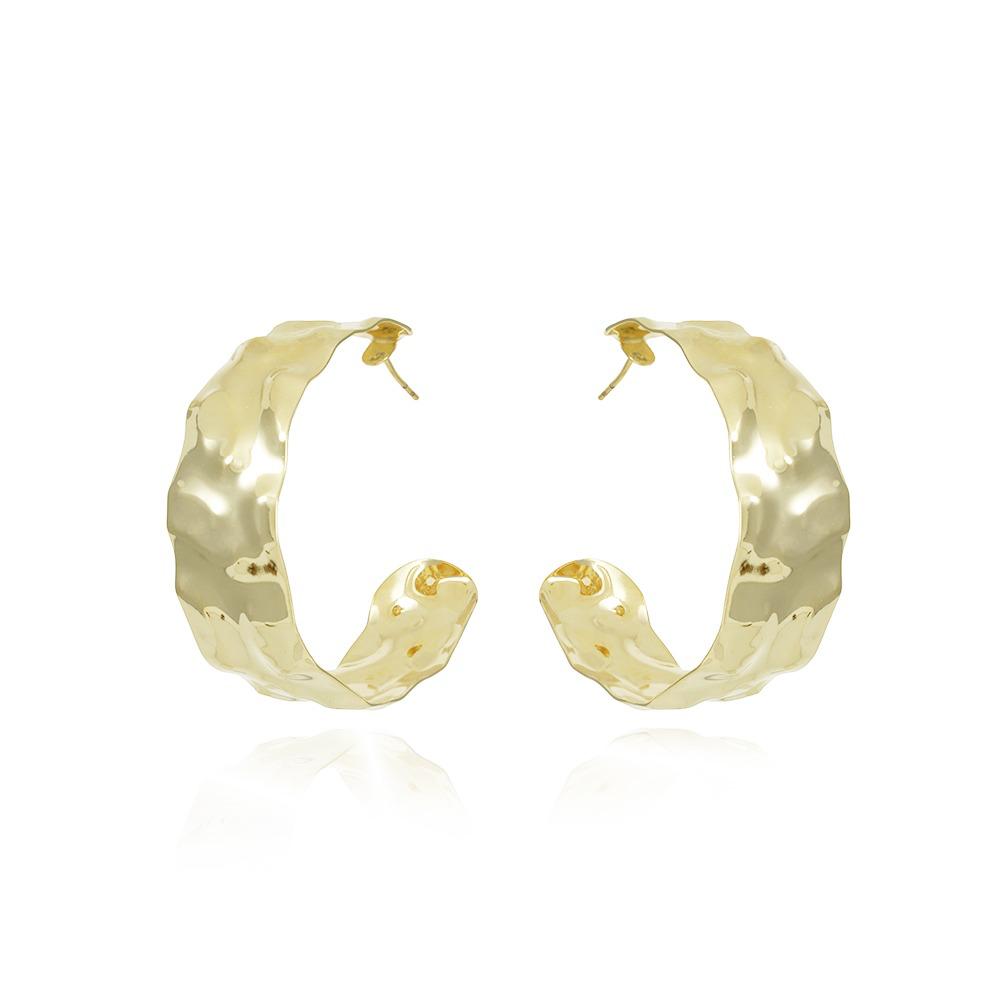 Sculpted Glow Hoops