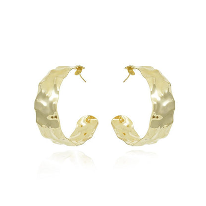 Sculpted Glow Hoops
