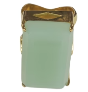 Rectangle Stone Ring