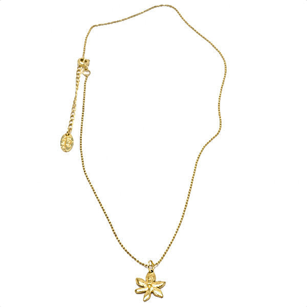 Sheila Flower Charm Necklace