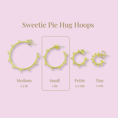 Small Sweetie Pie Hug Hoops