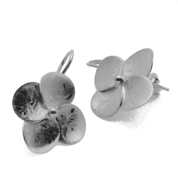 Small Flower Drop Earrings