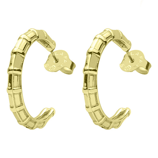 Medium Kristie Bamboo Hoops