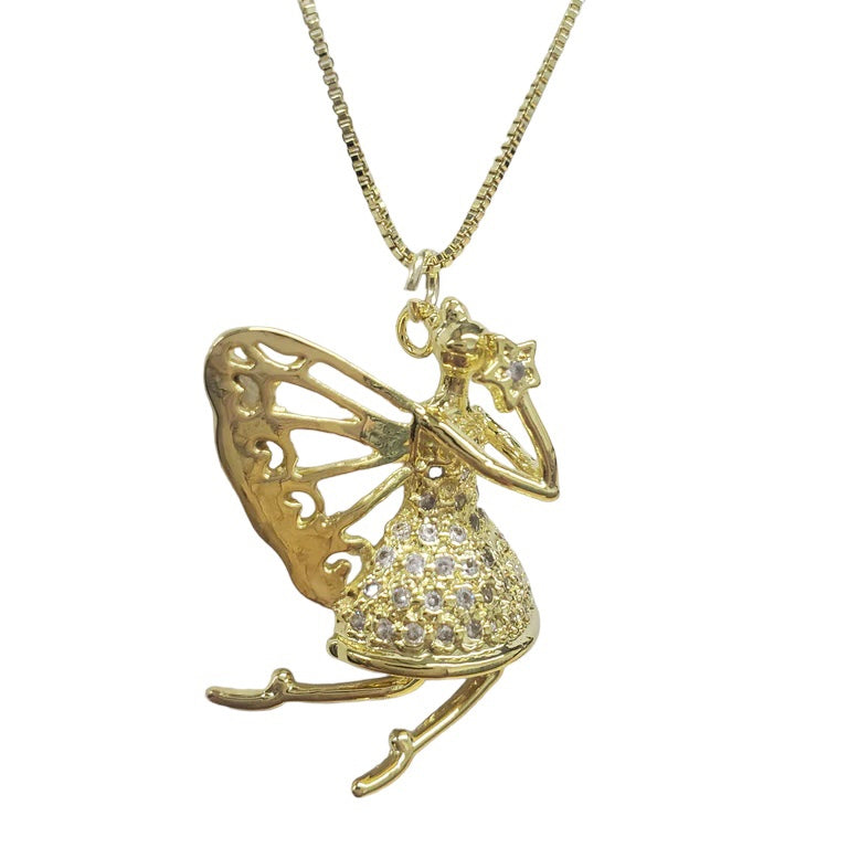 Fairy deals charm necklace