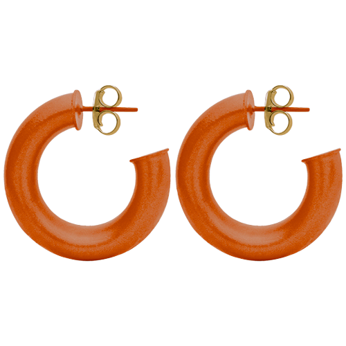 Painted Small Chantal Hoops