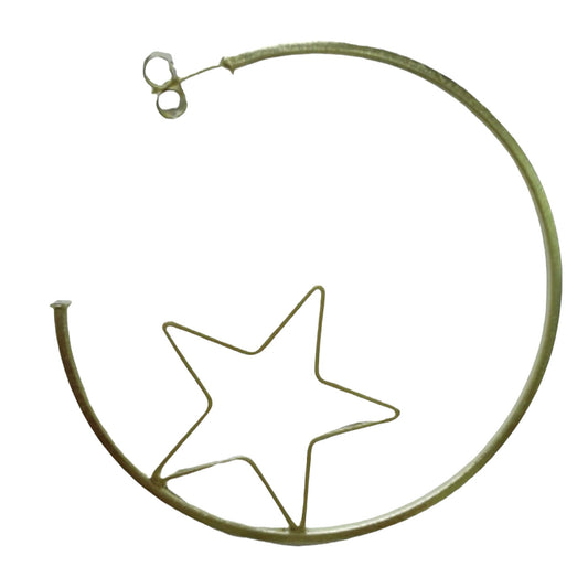 Large Star Gazing Hoops