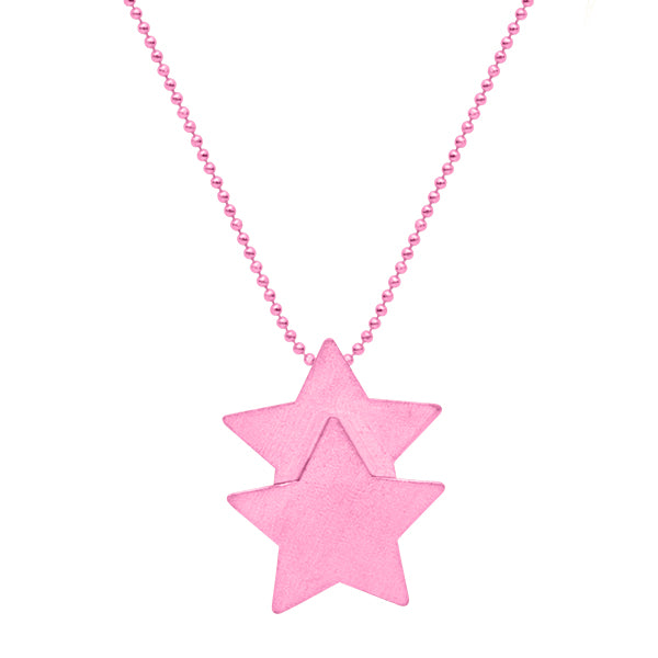Pink Castor Necklace