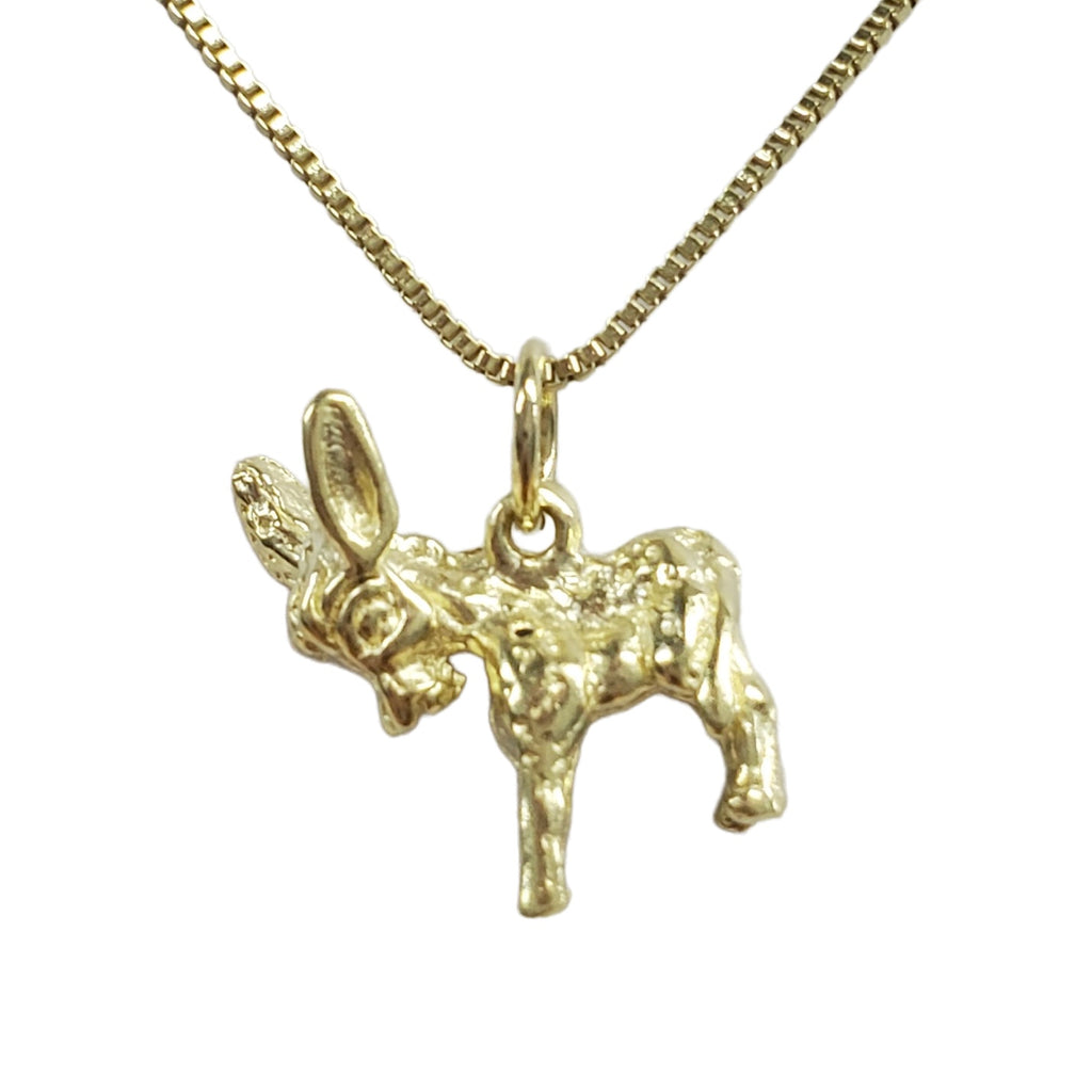 Baby Burro Charm Necklace